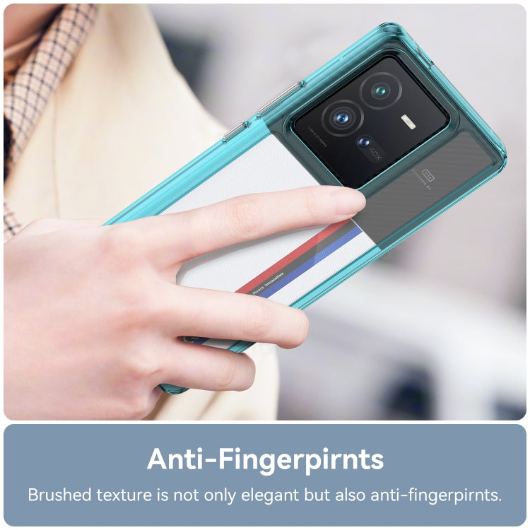 For vivo iQOO 10 Pro Colorful Series Acrylic + TPU Phone Case