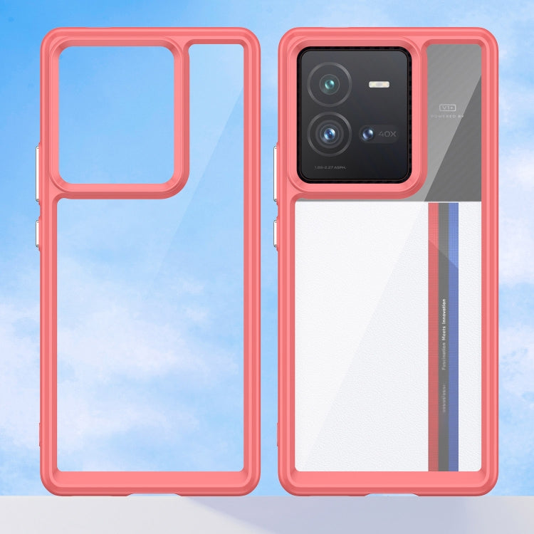 For vivo iQOO 10 Pro Colorful Series Acrylic + TPU Phone Case