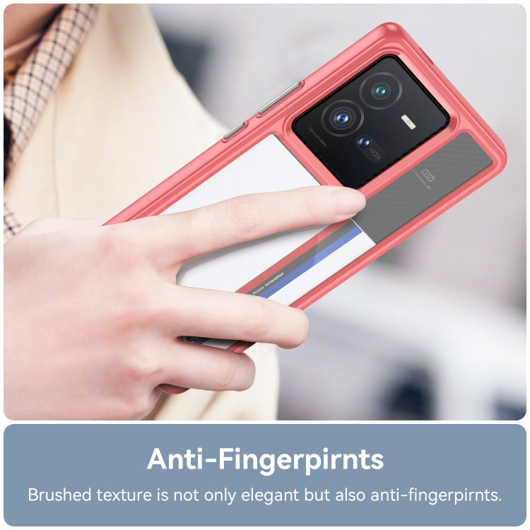 For vivo iQOO 10 Pro Colorful Series Acrylic + TPU Phone Case