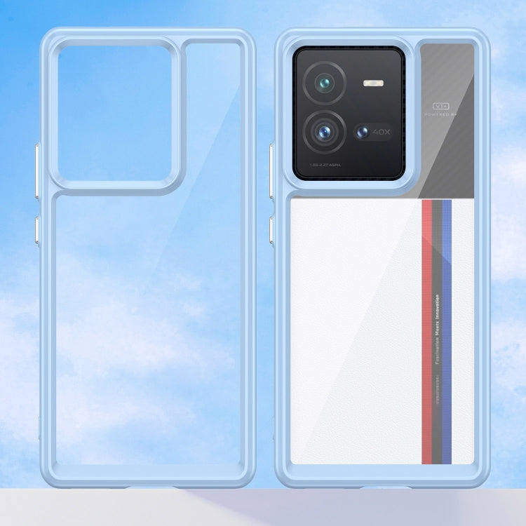 For vivo iQOO 10 Pro Colorful Series Acrylic + TPU Phone Case