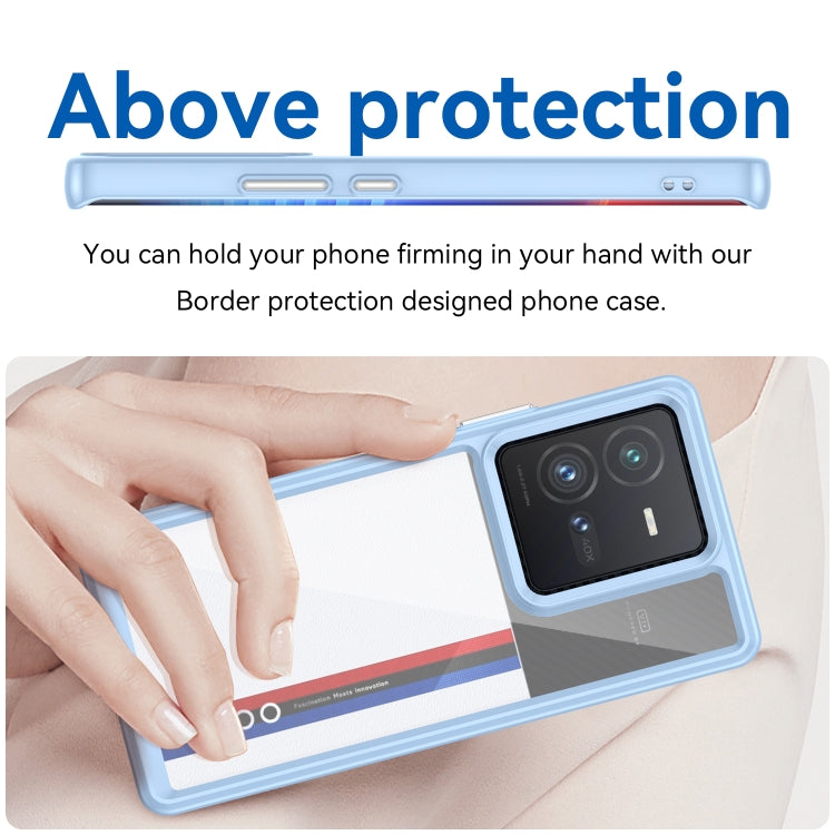 For vivo iQOO 10 Pro Colorful Series Acrylic + TPU Phone Case