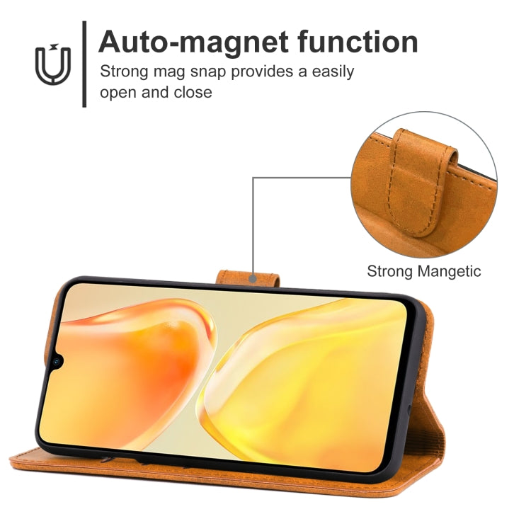 For vivo V25 Leather Phone Case