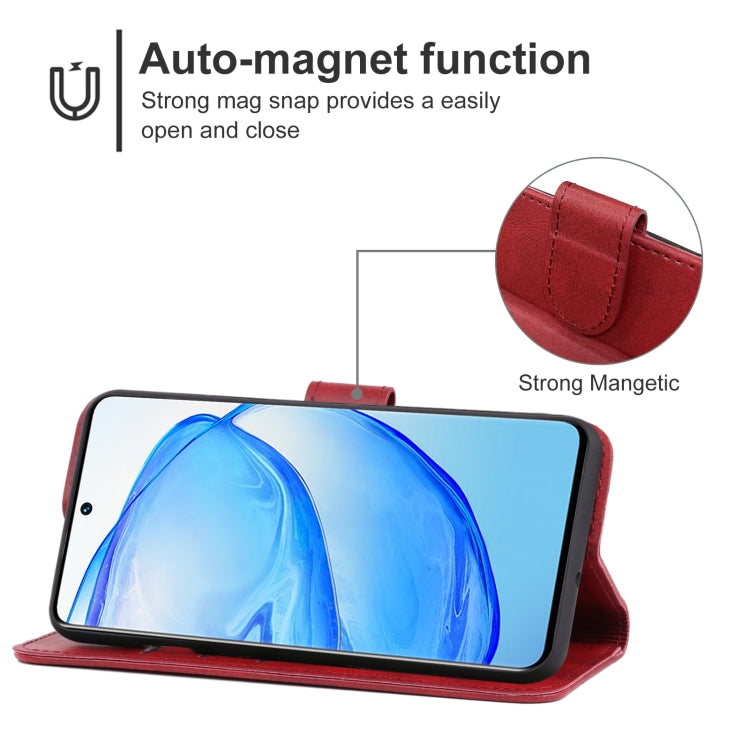 For vivo V25 Pro Leather Phone Case