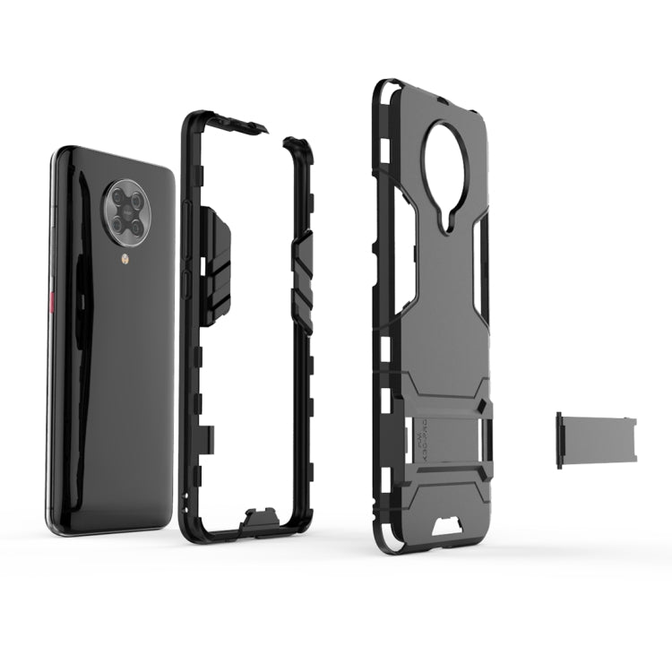 For Xiaomi Redmi K30 Pro PC + TPU Shockproof Protective Case with Holder