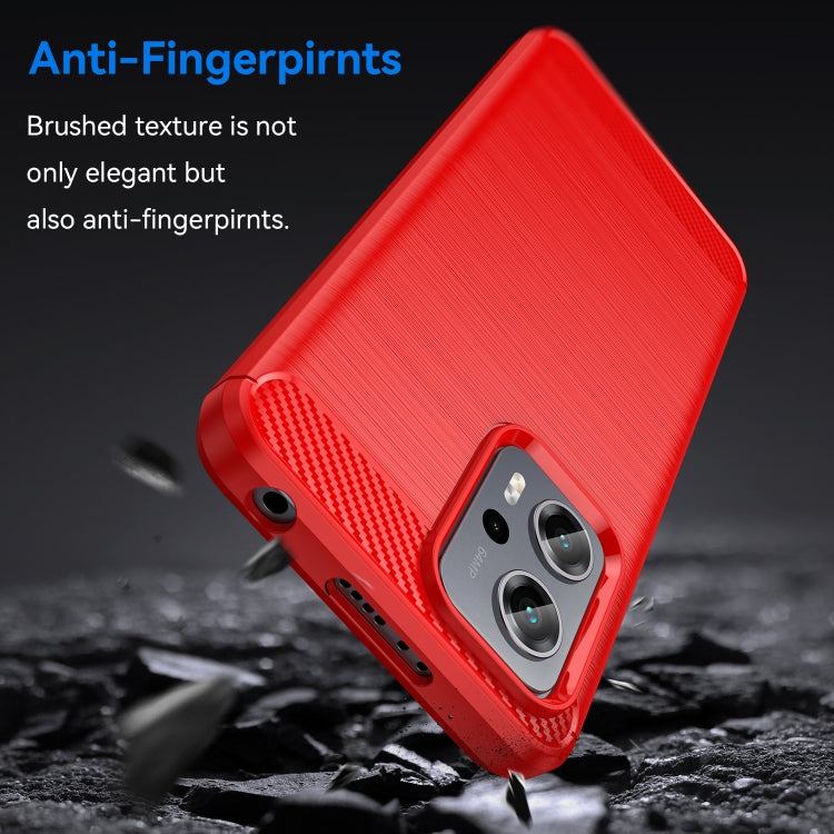 For Xiaomi Redmi Note11T Pro 5G Brushed Texture Carbon Fiber TPU Case