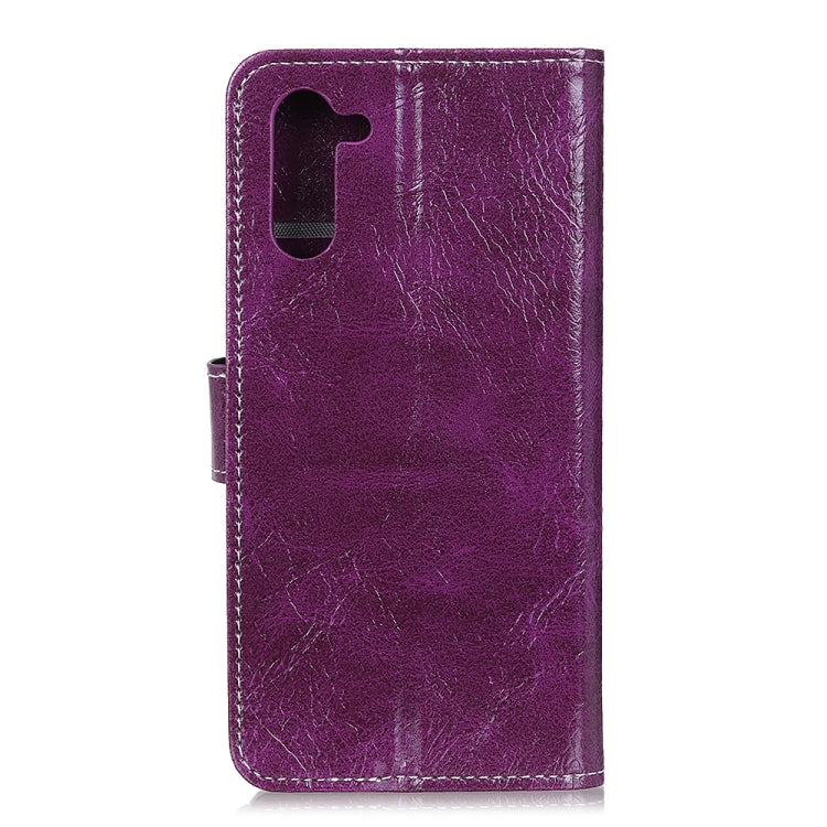 For OPPO Realme X50 Pro Retro Crazy Horse Texture Horizontal Flip Leather Case with Holder & Card Slots & Photo Frame & Wallet