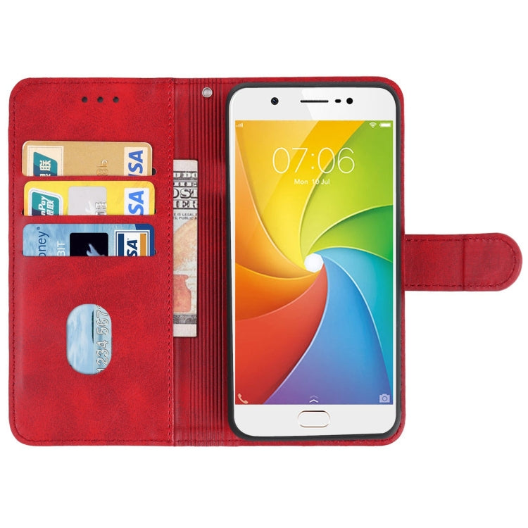 For vivo Y69 Leather Phone Case