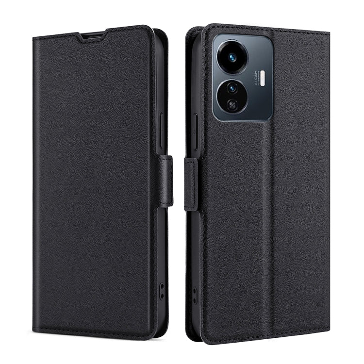 For vivo Y77 5G Global Ultra-thin Voltage Side Buckle Leather Phone Case