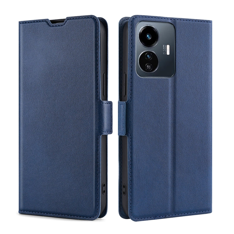 For vivo Y77 5G Global Ultra-thin Voltage Side Buckle Leather Phone Case