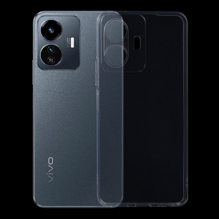 For vivo Y77 0.75mm Ultra-thin Transparent TPU Phone Case