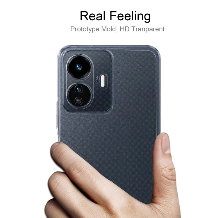 For vivo Y77 0.75mm Ultra-thin Transparent TPU Phone Case