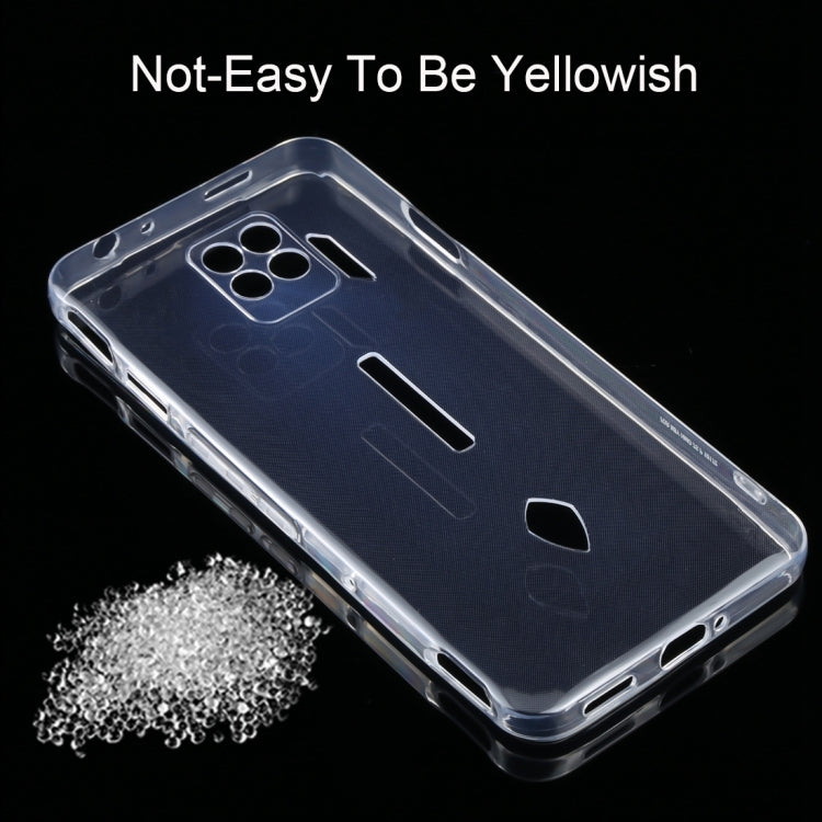 For ZTE nubia Red Magic 7S Pro 0.75mm Ultra-thin Transparent TPU Phone Case