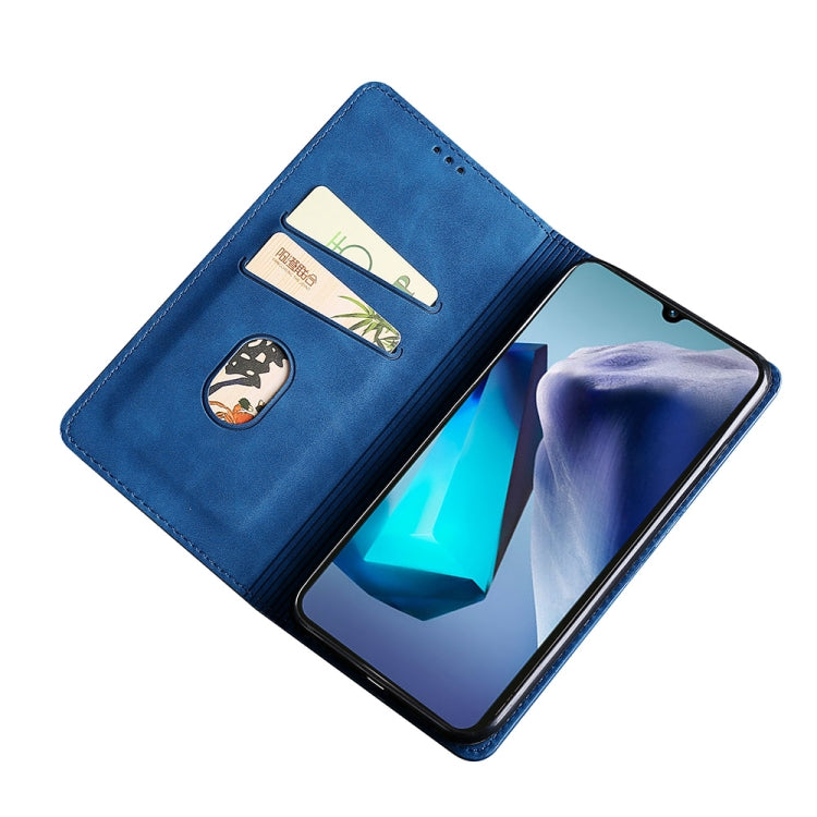 For Realme GT2 Explorer Master Skin Feel Magnetic Horizontal Flip Leather Phone Case