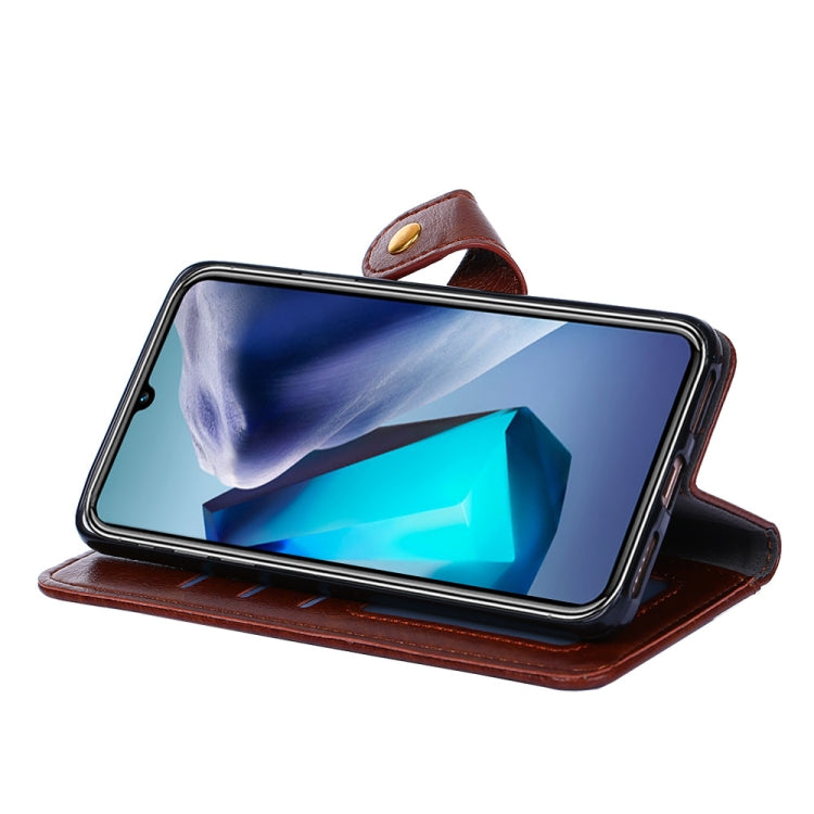 For Realme GT2 Explorer Master Zipper Bag Leather Phone Case