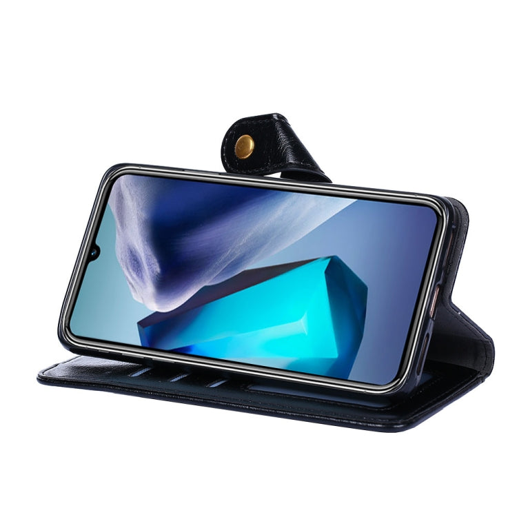 For vivo Y77 5G Global Zipper Bag Leather Phone Case