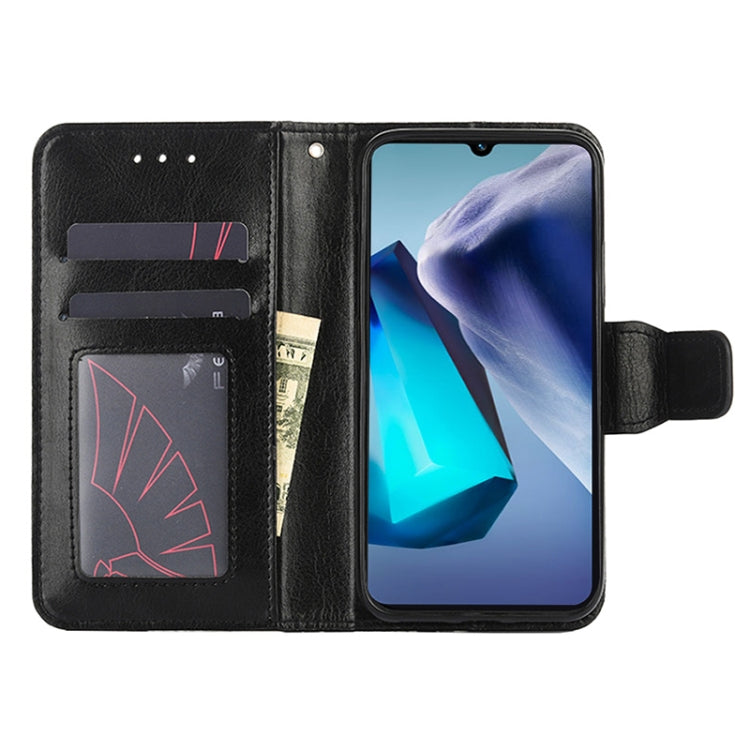 For vivo iQOO Z6 44W/T1 Snapdragon 680 Crystal Texture Leather Phone Case