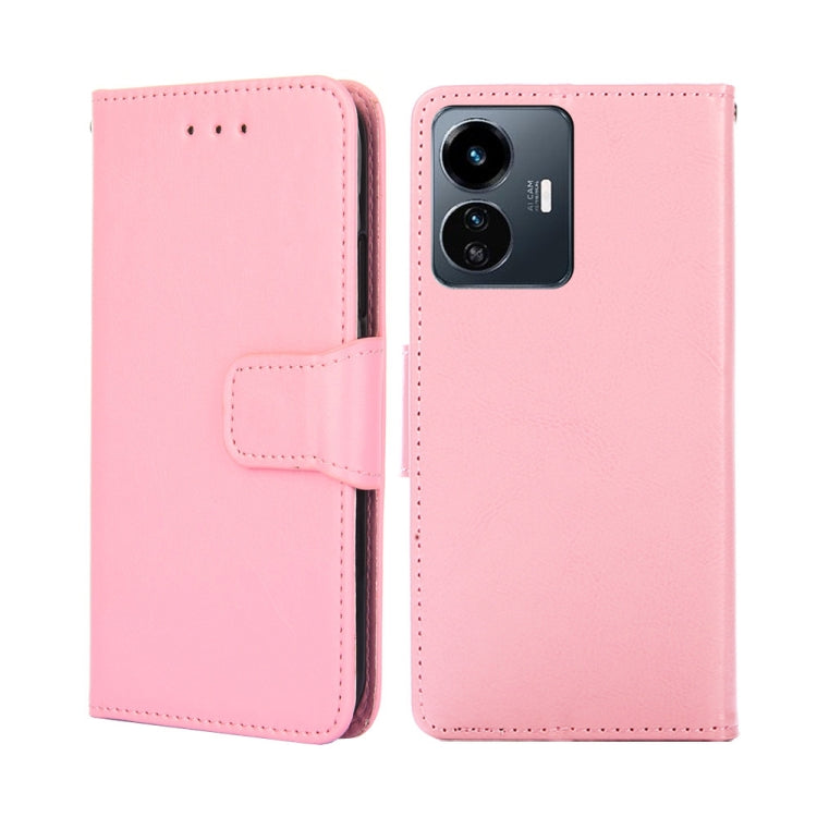 For vivo Y77 5G Global Crystal Texture Leather Phone Case