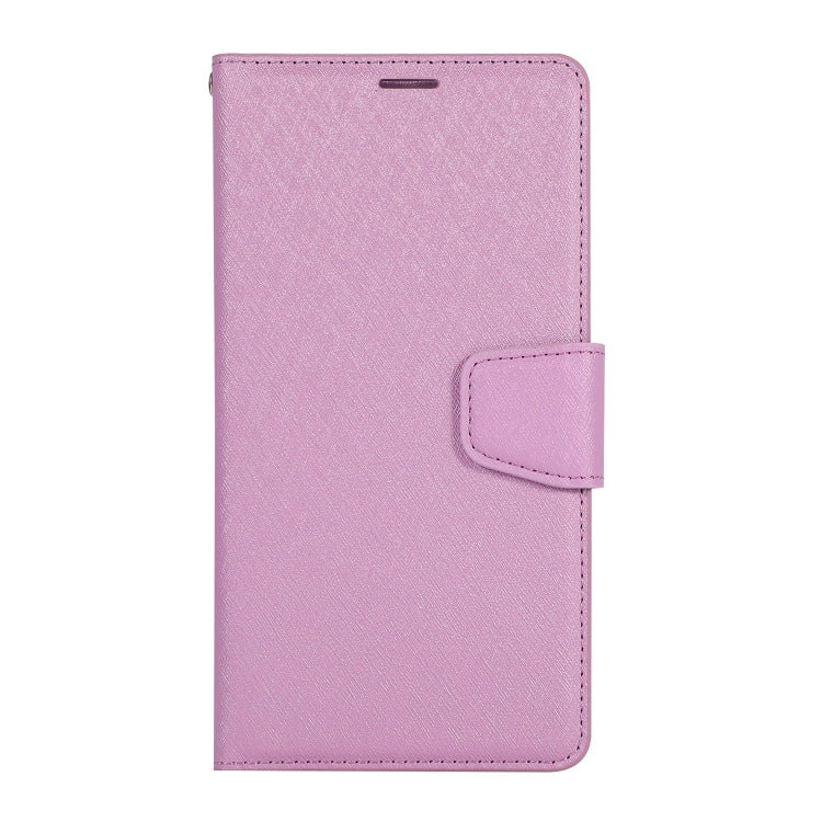 For OPPO A7 Silk Texture Horizontal Flip Leather Case with Holder & Card Slots & Wallet & Photo Frame