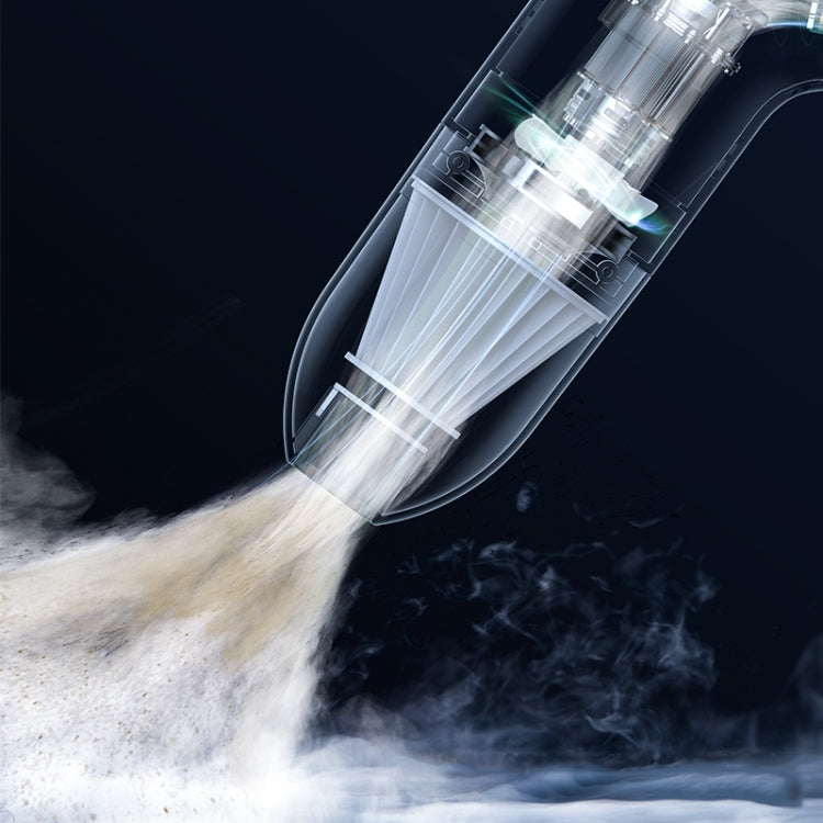 USAMS US-ZB253 LEJ Series Mini Hand-held Vacuum Cleaner(White)