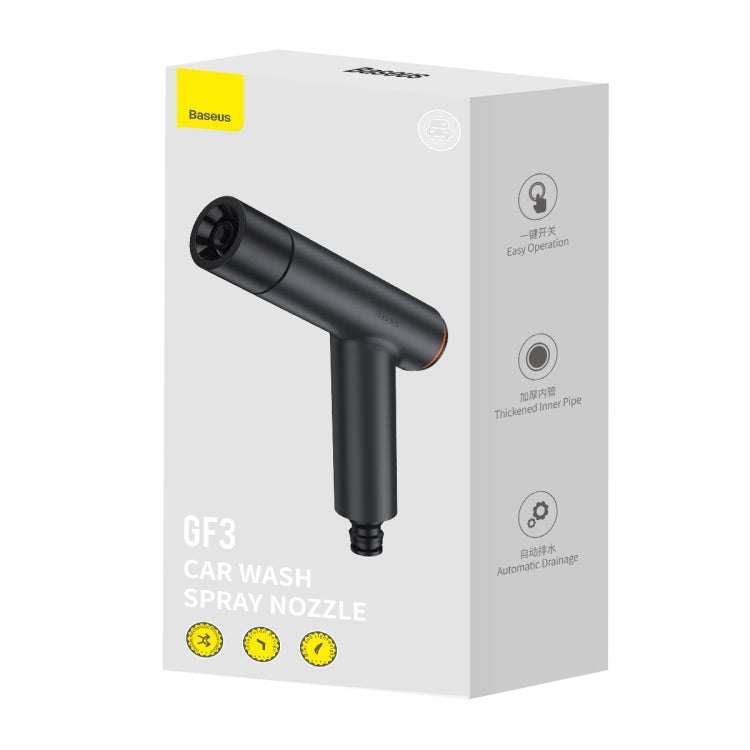 Baseus GF3 Car Wash Spray Nozzle(Dark Gray)