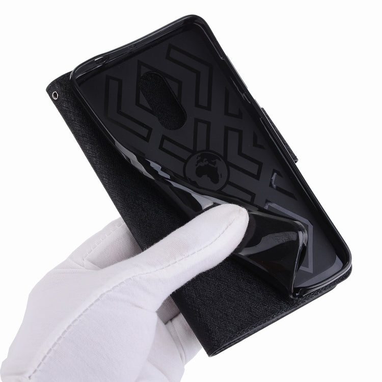 For Xiaomi Redmi 8A Silk Texture Horizontal Flip Leather Case with Holder & Card Slots & Wallet & Photo Frame