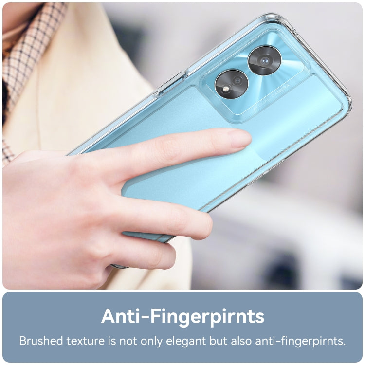 For OPPO A97 5G Colorful Series Acrylic + TPU Phone Case