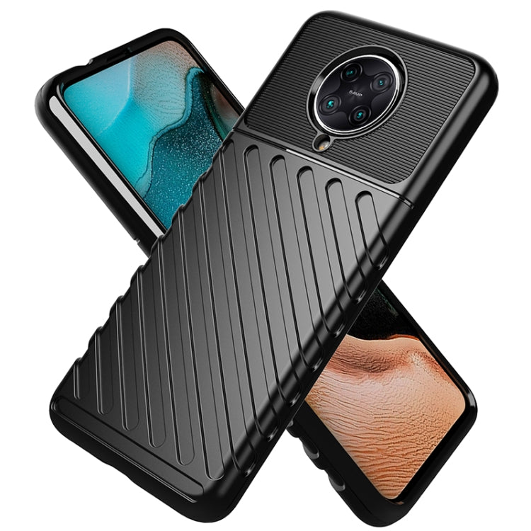 For Xiaomi Redmi K30 Pro Thunderbolt Shockproof TPU Soft Case(Black)