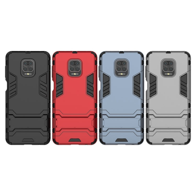 For Xiaomi Redmi Note 9 Pro Max Shockproof PC + TPU Protective Case with Invisible Holder