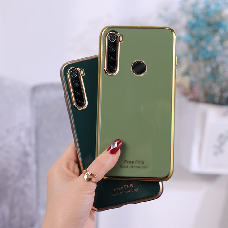 For Xiaomi Redmi Note 8 6D Plating TPU Protective Case