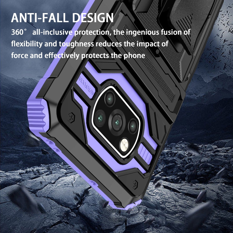 For Xiaomi Poco X3 King Kong Back Clip Series Holder Phone Case