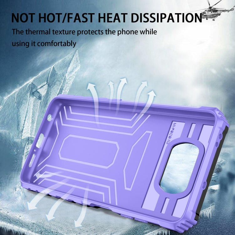 For Xiaomi Poco X3 King Kong Back Clip Series Holder Phone Case