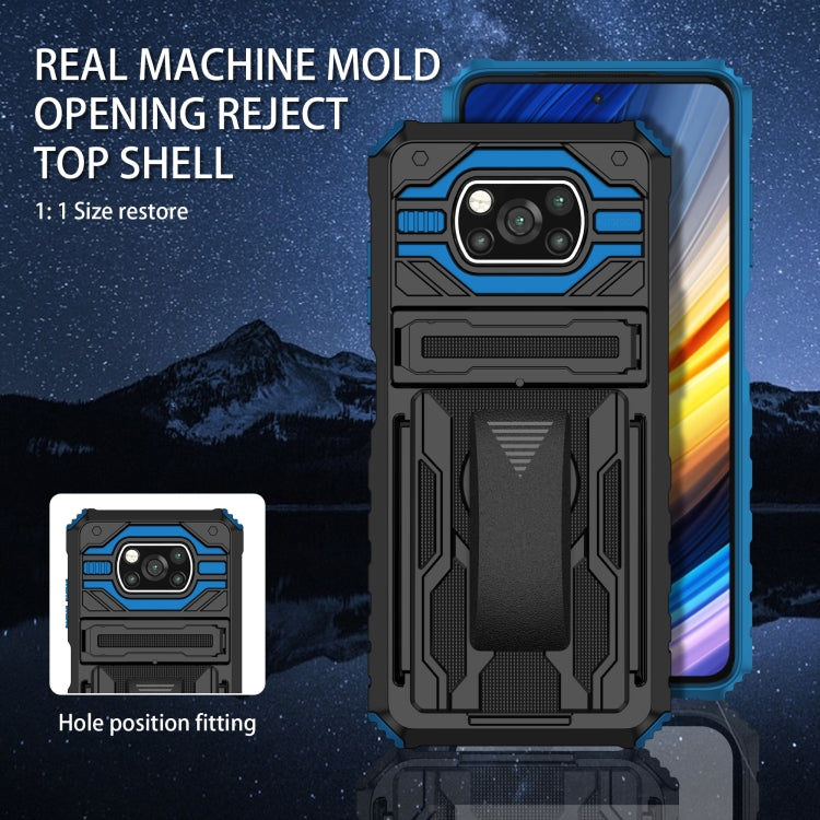 For Xiaomi Poco X3 King Kong Back Clip Series Holder Phone Case