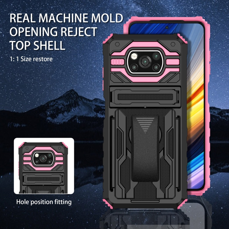 For Xiaomi Poco X3 King Kong Back Clip Series Holder Phone Case