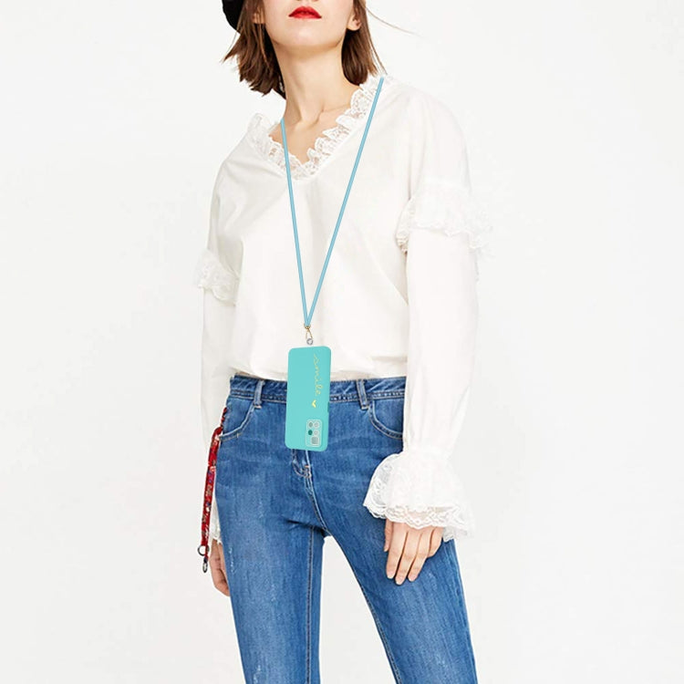 For Xiaomi Redmi 10 / 10 Prime / 10 2022 Gilding Line TPU Phone Case with Strap