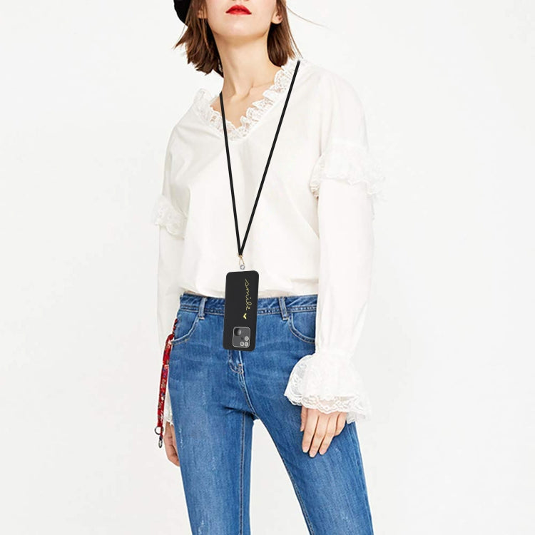 For Xiaomi Redmi 10C Gilding Line TPU Phone Case with Strap