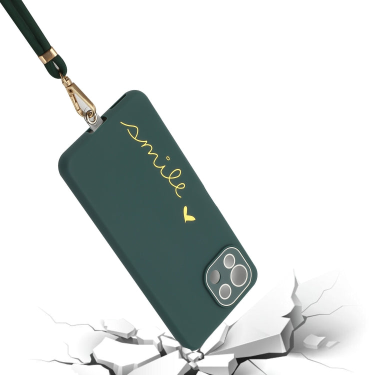 For Xiaomi Mi 11 Lite 5G / 4G Gilding Line TPU Phone Case with Strap