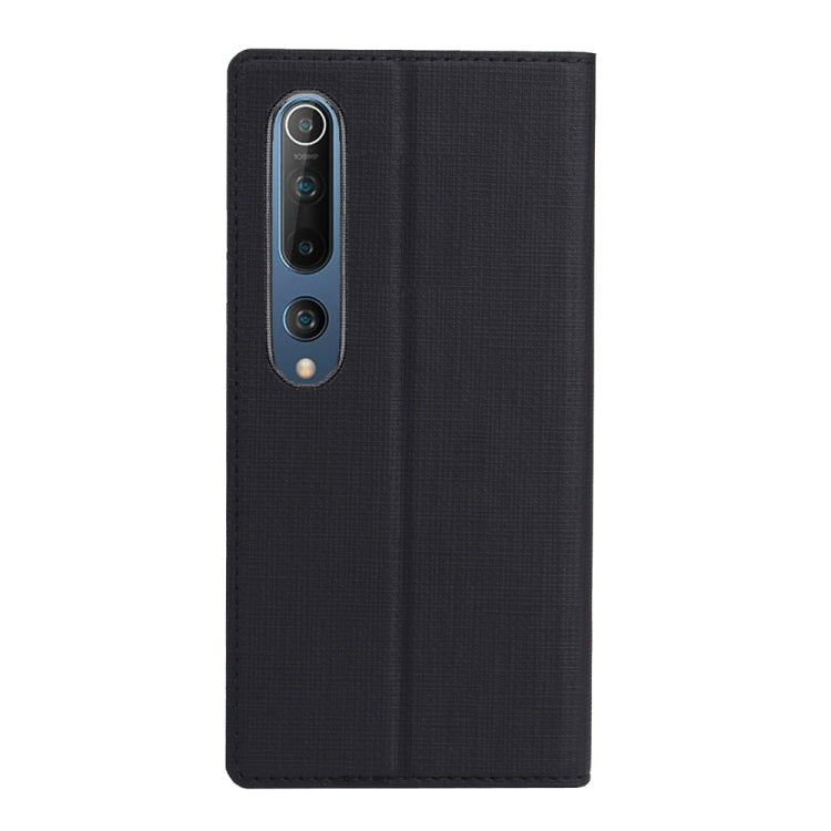 Xiaomi Mi 10 & 10 Pro 5G ViLi Shockproof TPU + PU Horizontal Flip Protective Case with Card Slot & Holder