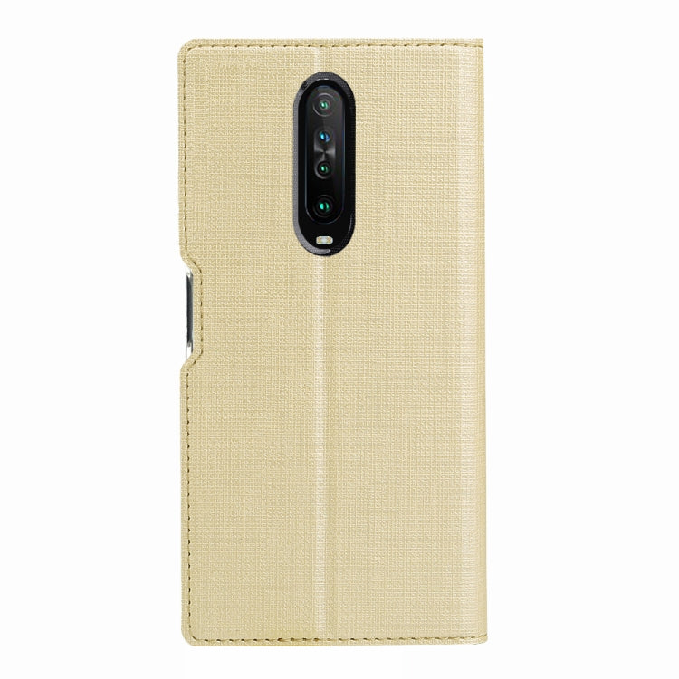 For Xiaomi Redmi K30/K30 5G/Mi Poco X2/Redmi K30i 5G/K30 5G Racing ViLi Shockproof TPU + PU Horizontal Flip Protective Case with Card Slot & Holder