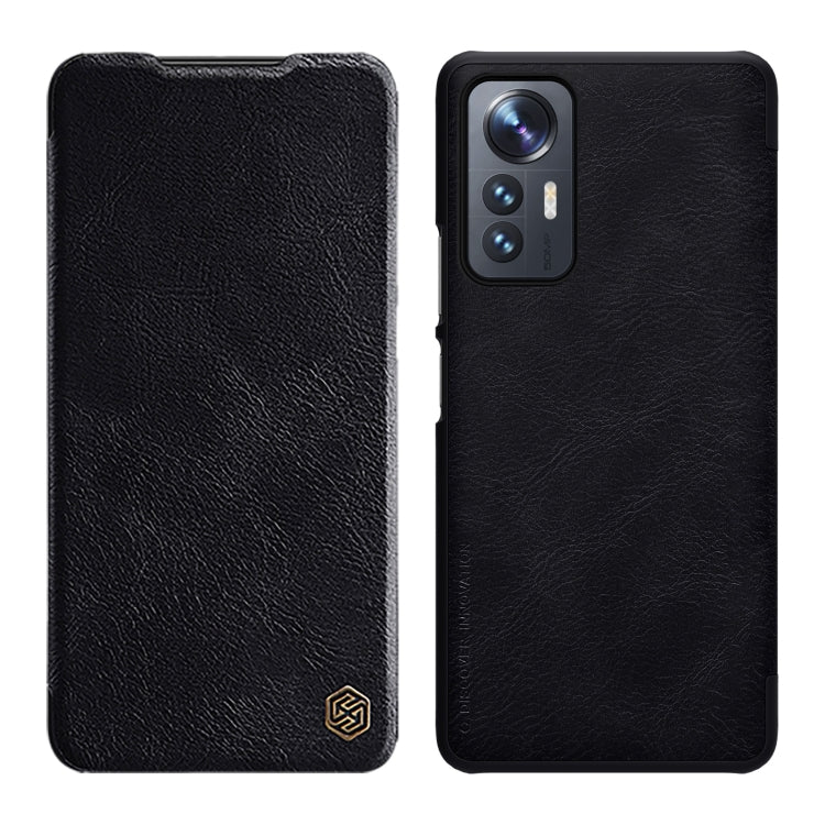 For Xiaomi 12 Lite NILLKIN QIN Series Crazy Horse Texture Leather Phone Case