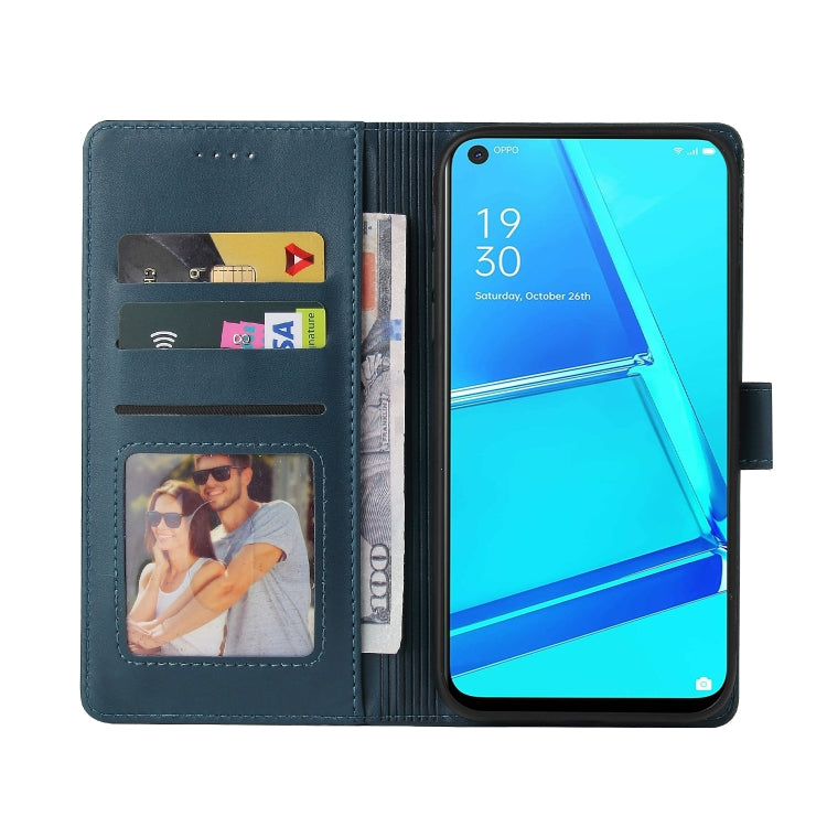 For OPPO A52 GQUTROBE Skin Feel Magnetic Leather Phone Case