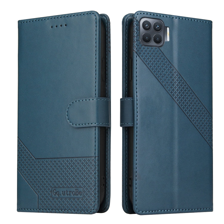 For OPPO F17 Pro / A93 GQUTROBE Skin Feel Magnetic Leather Phone Case