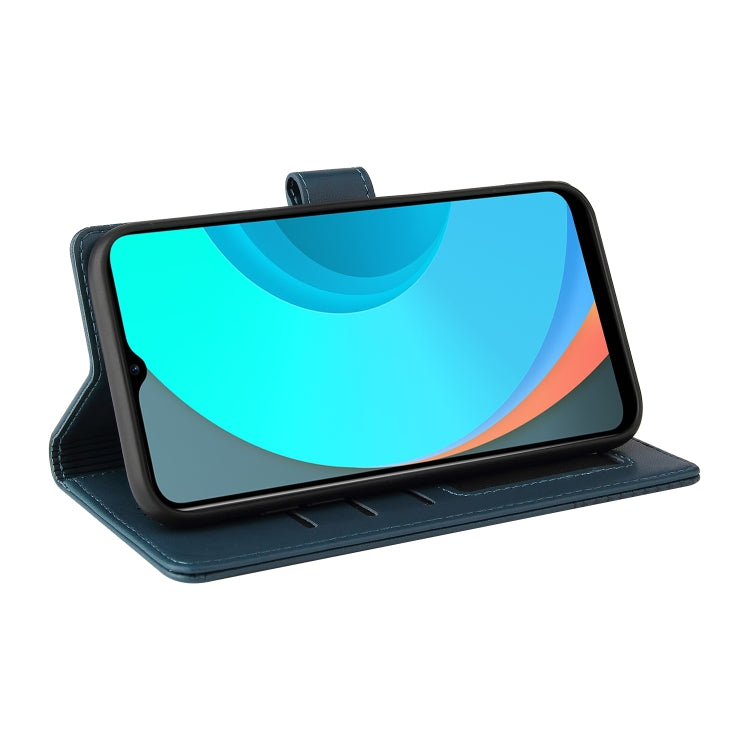 For Realme C11 GQUTROBE Skin Feel Magnetic Leather Phone Case