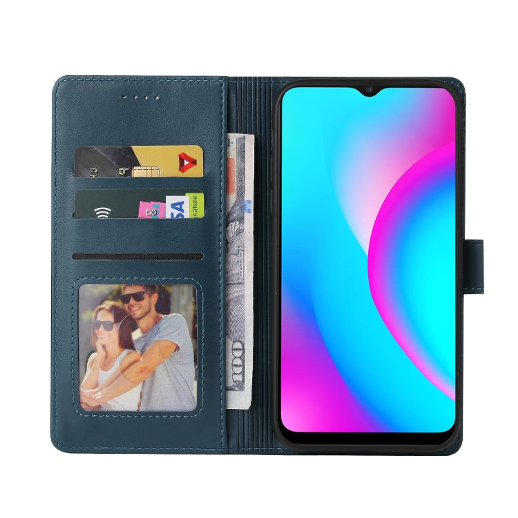 For Realme C15 GQUTROBE Skin Feel Magnetic Leather Phone Case