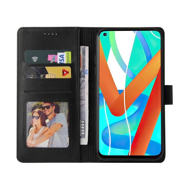 For Realme V13 5G GQUTROBE Skin Feel Magnetic Leather Phone Case