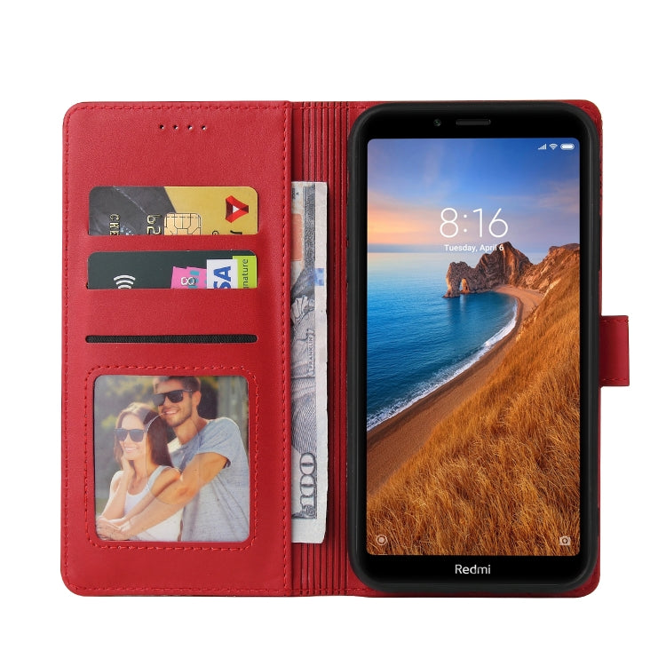 For Xiaomi Redmi 7A GQUTROBE Skin Feel Magnetic Leather Phone Case