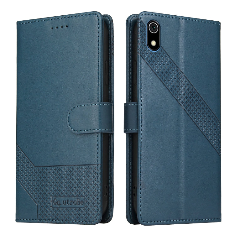 For Xiaomi Redmi 7A GQUTROBE Skin Feel Magnetic Leather Phone Case