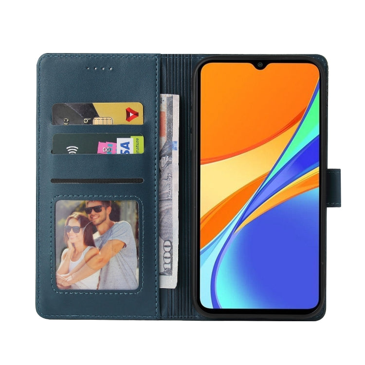 For Xiaomi Redmi 9C GQUTROBE Skin Feel Magnetic Leather Phone Case