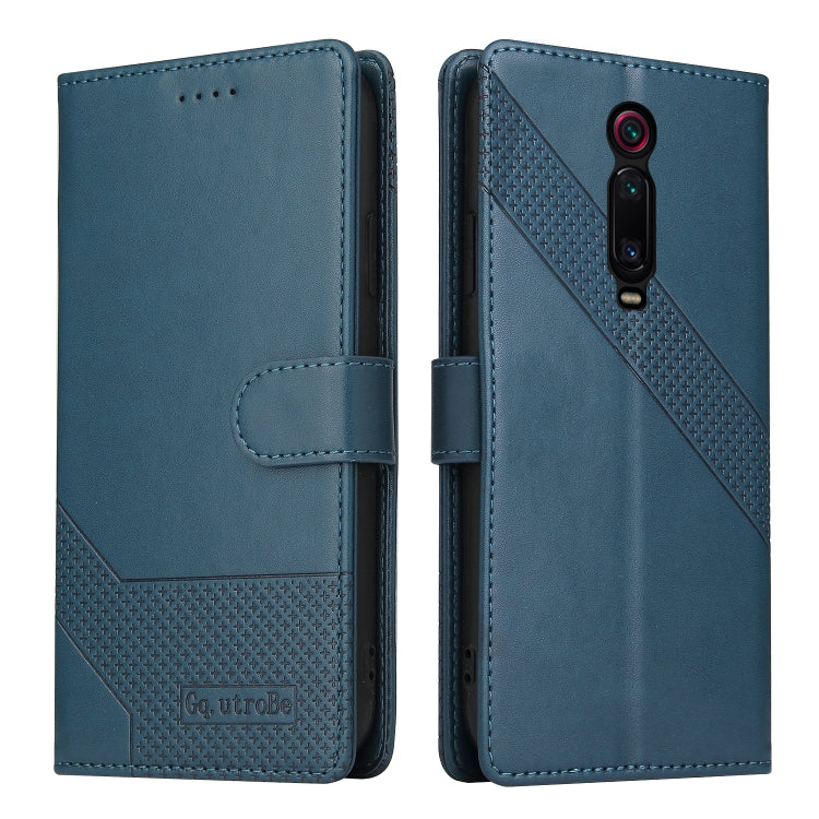 For Xiaomi Redmi K20 GQUTROBE Skin Feel Magnetic Leather Phone Case