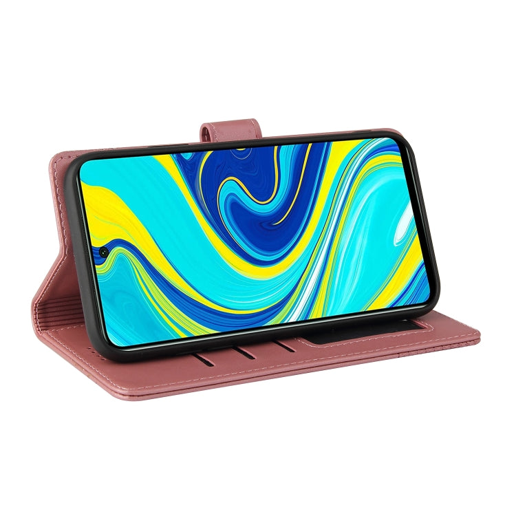 For Xiaomi Redmi Note 9 Pro GQUTROBE Skin Feel Magnetic Leather Phone Case