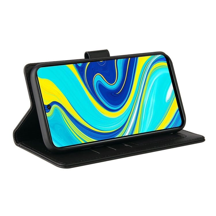 For Xiaomi Redmi Note 9 Pro GQUTROBE Skin Feel Magnetic Leather Phone Case